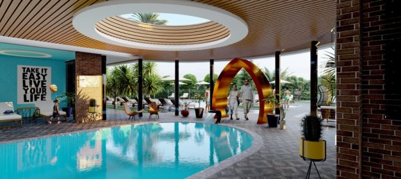 Apartamento de 2 divisões em Oba, Turkey N.º 9808 11