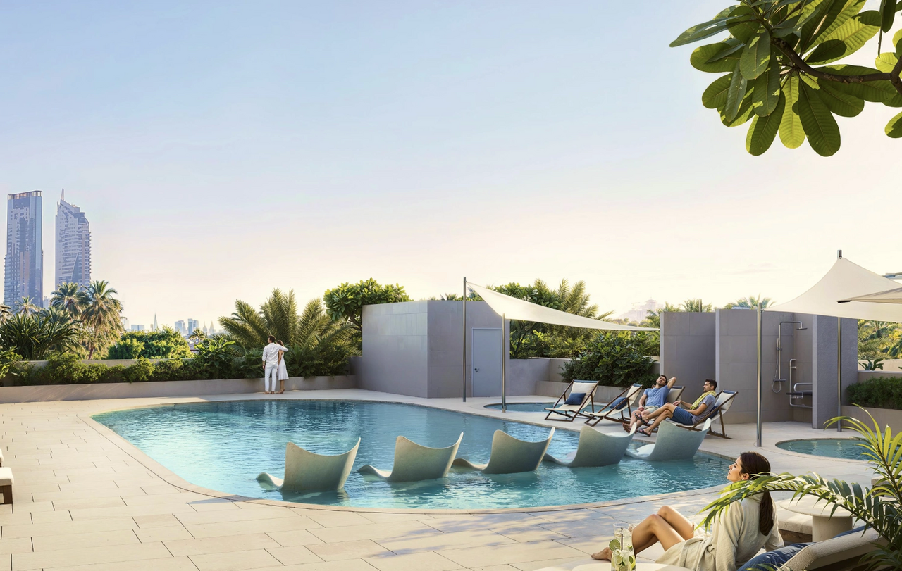 Квартира с 1 спальней в Дубай, ОАЭ № 96632