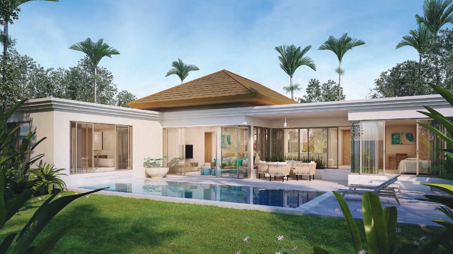 4 bedrooms Villa in Trichada Breeze, Phuket, Thailand No. 29382