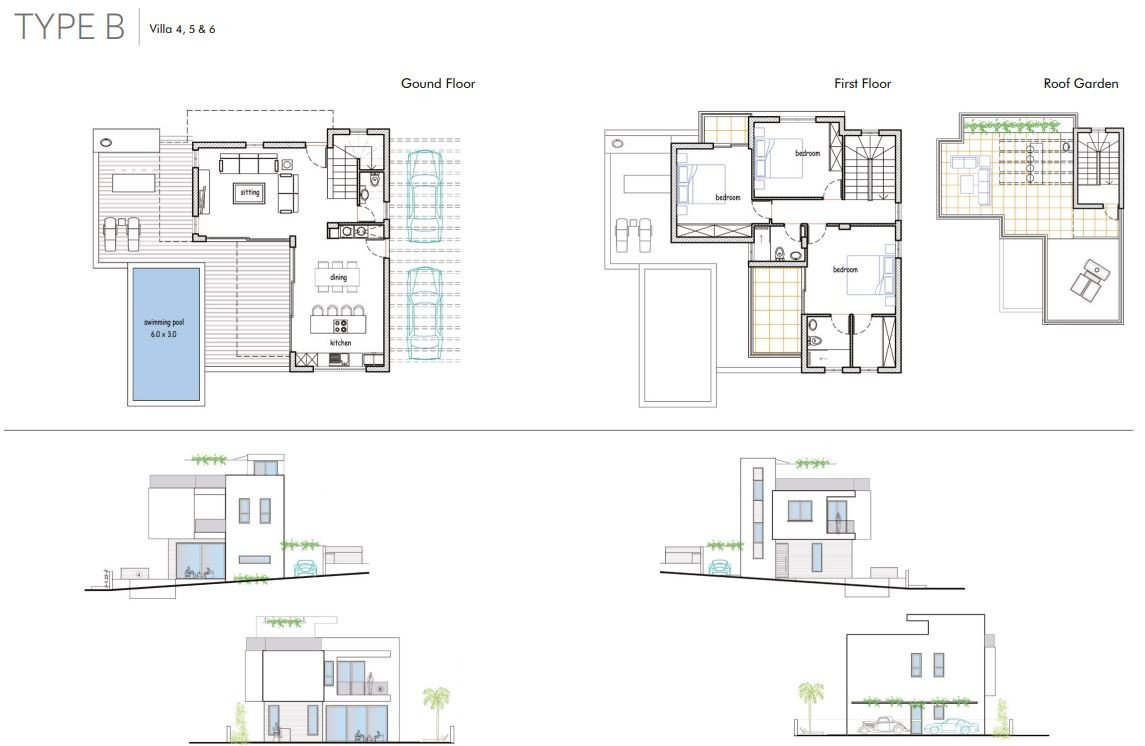 3 غرف نوم منزل في Konia, Cyprus رقم 9611