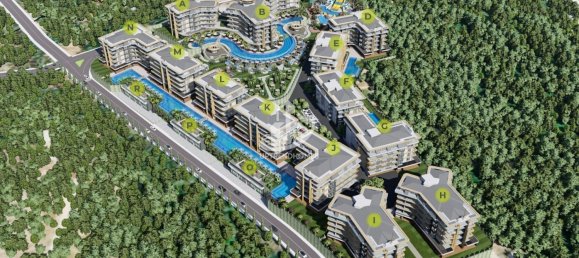 Wohnung 1+1 in Kestel, Turkey, Nr. 14335 6