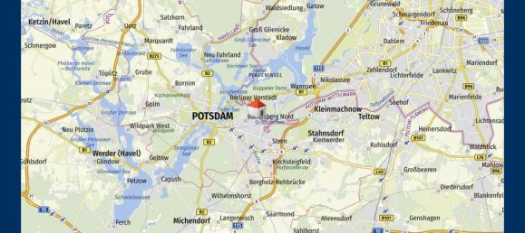 Квартира с 1 спальней в Потсдам, Германия № 114783 16