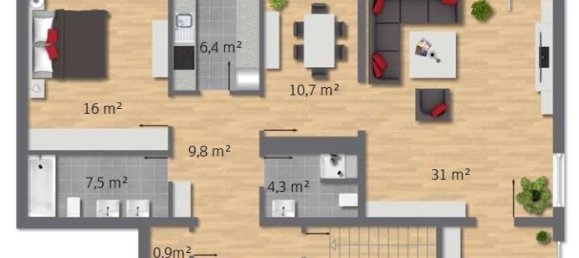 5-Zimmer Wohnung in Essen, Germany, Nr. 268339 18