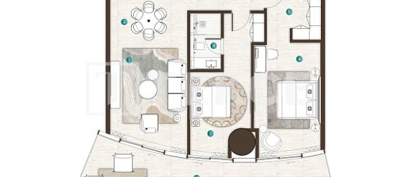 3 Schlafzimmer Wohnung in Al Marjan Island, UAE, Nr. 56216 26