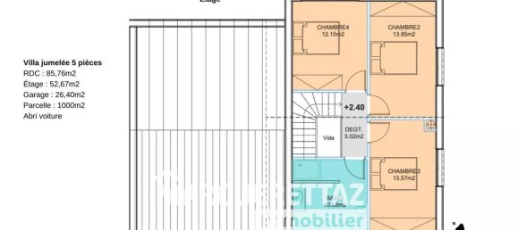 4 bedrooms Villa in Villard, France No. 206714 12