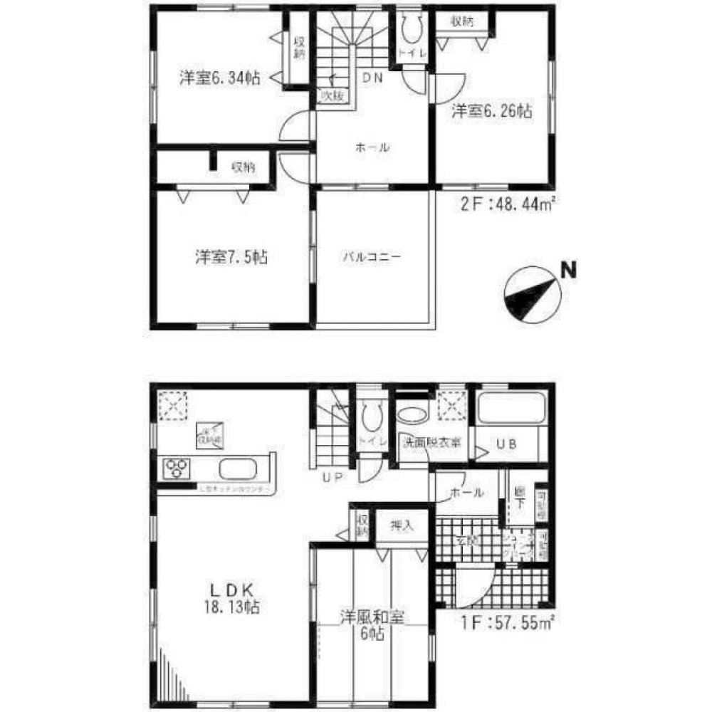 Дом с 4 спальнями в Чиба, Япония № 5887