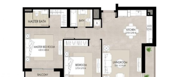 2 bedrooms Apartment in HOLLAND GARDENS RESIDENCE, Town Square, UAE No. 60560 7