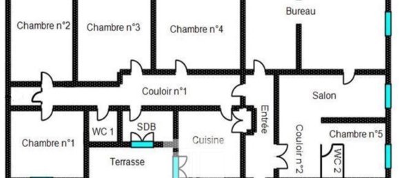 Квартира с 4 спальнями в Бастия, Франция № 94455 4