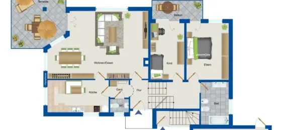 Таунхаус с 7 комнатами в Меттман, Германия № 52552 22