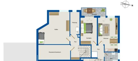 Таунхаус с 7 комнатами в Меттман, Германия № 52552 24