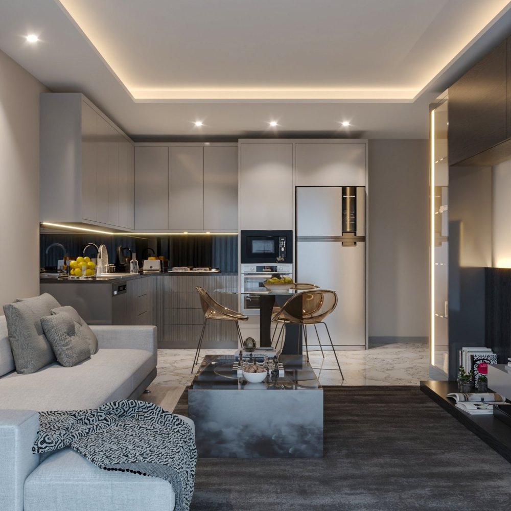 Apartment 1+1 in Mersin, Turkey No. 41086