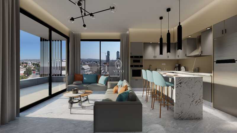 2 غرف نوم شقة في Germasogeia, Cyprus رقم 19327