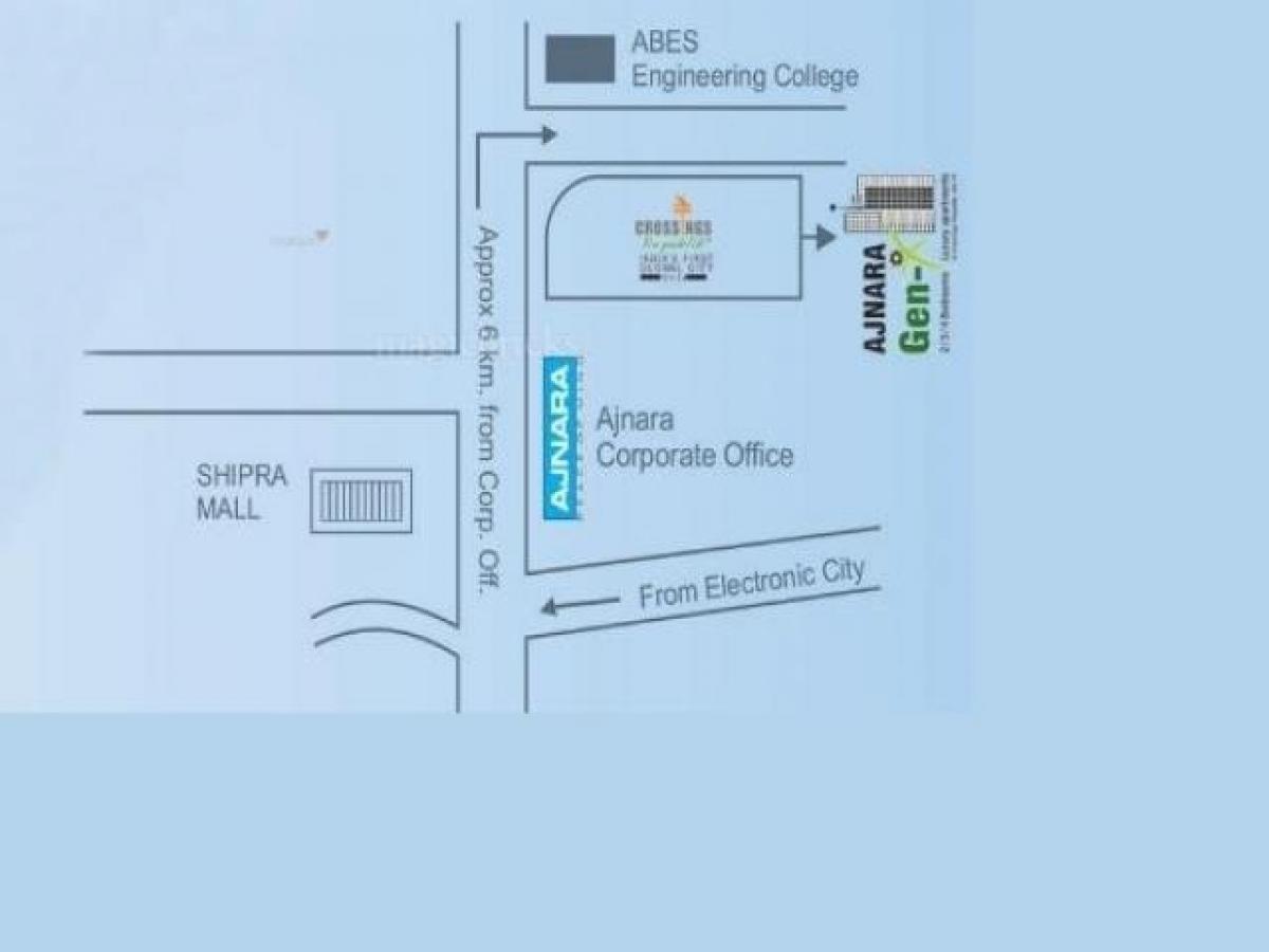 2 bedrooms House in Ghaziabad, India No. 56409