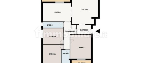 Apartamento de 2 dormitorios en Rome, Italy No. 82018 33
