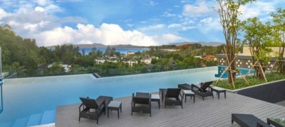 Кондоминиум  с 1 спальней в Пляж Сурин, Таиланд № 26015 7