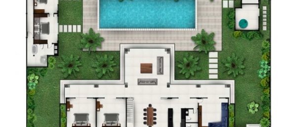 Villa de 6 dormitorios en Seminyak, Indonesia No. 2896 30