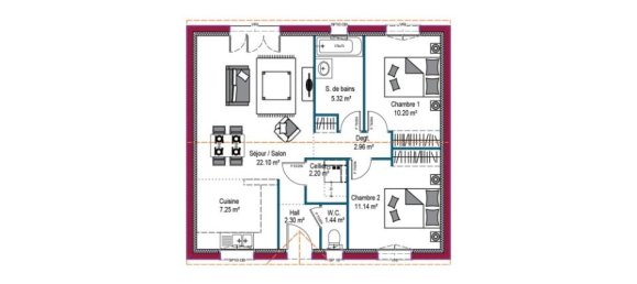 3 Schlafzimmer Haus in Auros, France, Nr. 321035 5