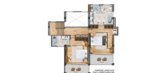 شقة 2 غرف نوم  في Blue Canyon Heights Phuket, Thailand رقم 31851 25