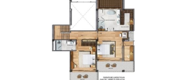 شقة 2 غرف نوم  في Blue Canyon Heights Phuket, Thailand رقم 31851 23