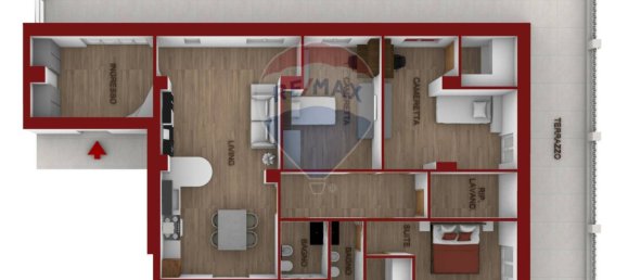 3 chambres Penthouse à Manfredonia, Italy No. 262649 16