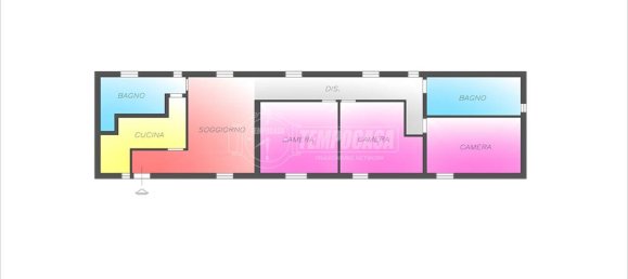 Apartamento de 4 habitaciónes en Giussago, Italy No. 21838 14