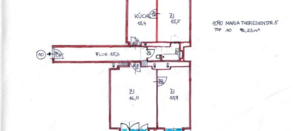 4 rooms Apartment in Alsergrund, Austria No. 227097 20