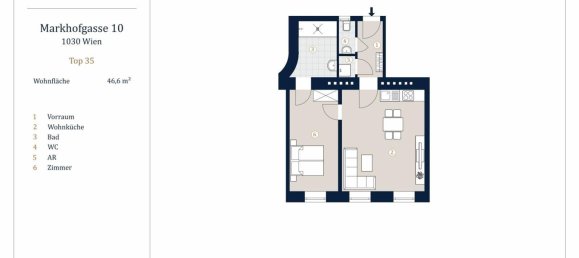 1 bedroom Apartment in Vienna, Austria No. 234650 3