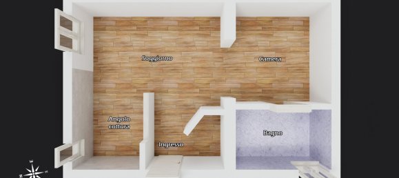 2 rooms Apartment in Rome, Italy No. 31171 21