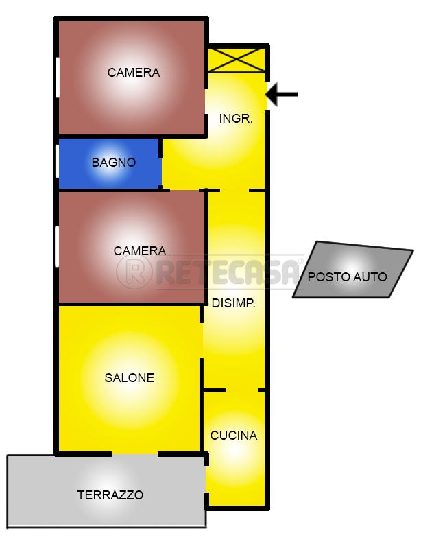 5-salle Appartement à Ladispoli, Italy No. 110397
