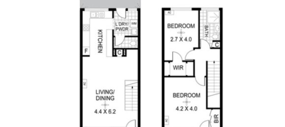 2 غرف نوم تاون هاوس في Stuart Park, Australia رقم 47 19