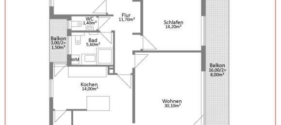 3 Schlafzimmer Wohnung in Ostalbkreis, Germany, Nr. 5154 15