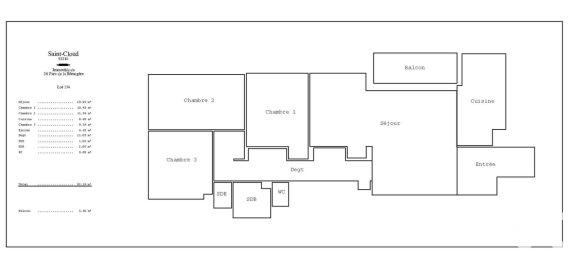 3 bedrooms Apartment in Saint-Cloud, France No. 348095 18