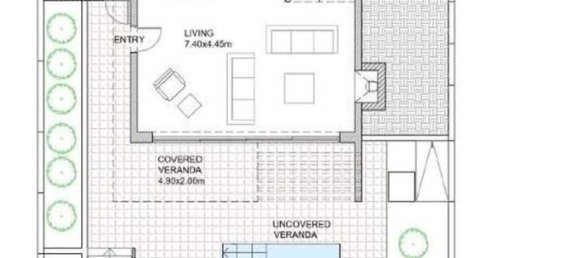 Вилла с 3 спальнями в Агиос Тихонас, Кипр № 18713 17