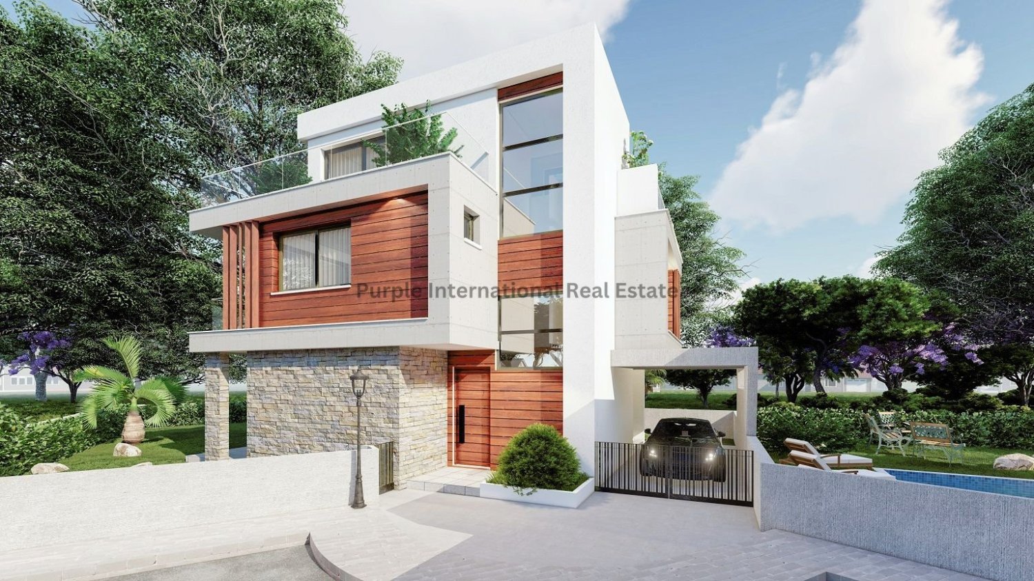 Villa de 4 dormitorios en Agios Tychonas, Cyprus No. 5227