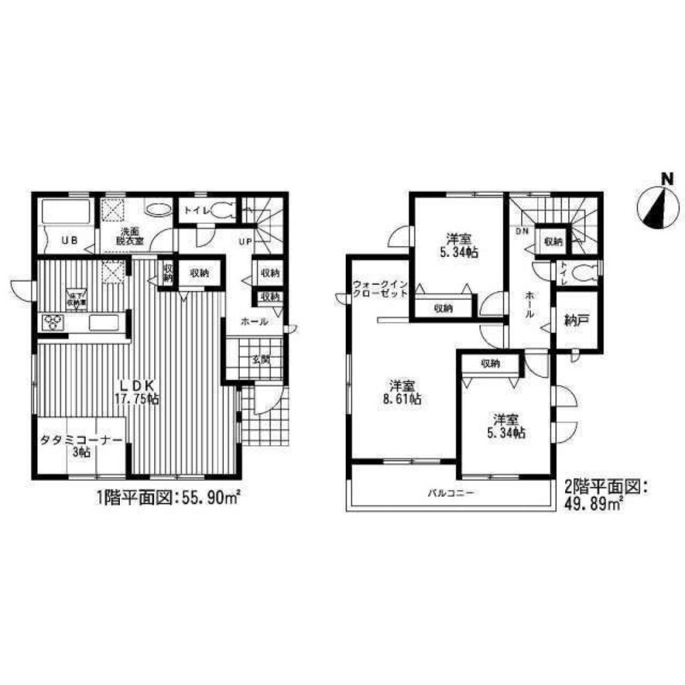 Casa de 3 dormitorios en Aichi, Japan No. 2235