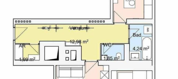 3 rooms Apartment in Favoriten, Austria No. 211739 8