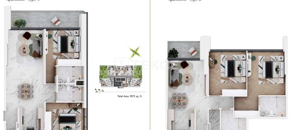 1 bedroom Apartment for sale in Dubai Sports City, Dubai, UAE № 104749 21