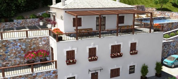 Вилла с 1 спальней в Волос, Греция № 8200 3