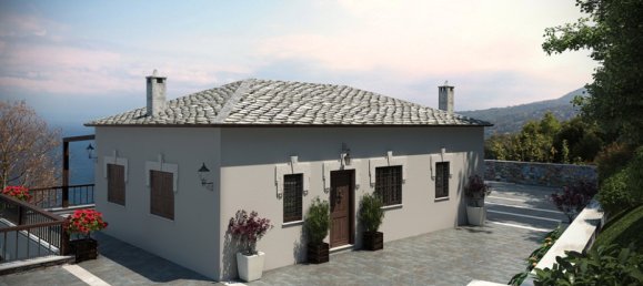 Вилла с 1 спальней в Волос, Греция № 8200 4