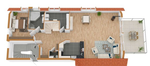 3 غرف نوم منزل ذو طابقين في Baden-Wurttemberg, Germany رقم 15096 29