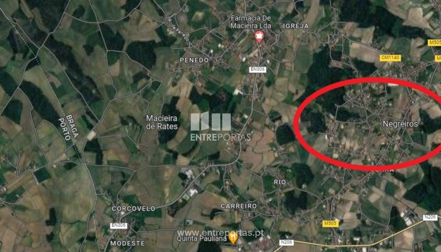 960m² Land in Barcelos, Portugal No. 32965
