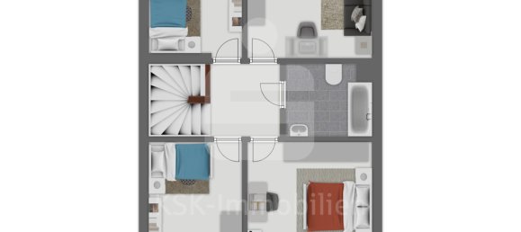 4 chambres Maison de ville à Rhein-Sieg, Germany No. 272499 8