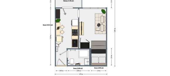 Студия в Андриц, Австрия № 197008 6