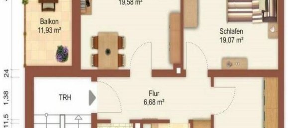 2 Schlafzimmer Wohnung in Osterholz, Germany, Nr. 168922 11