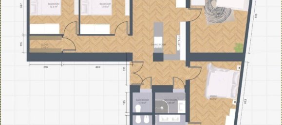 Apartamento de 4 divisões em Jakomini, Austria N.º 185098 15