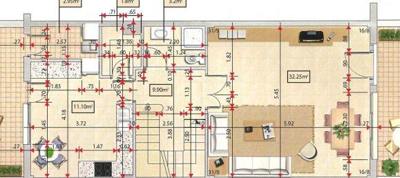 3 غرف نوم تاون هاوس في El Verger, Spain رقم 7557 27