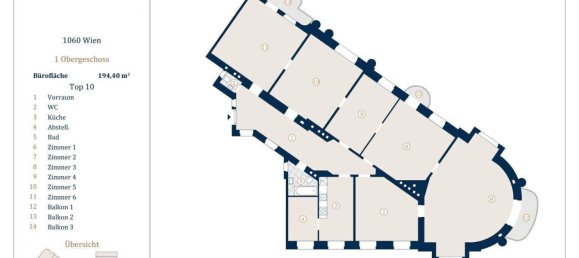 5-salle Bureau à Mariahilf, Austria No. 236786 3