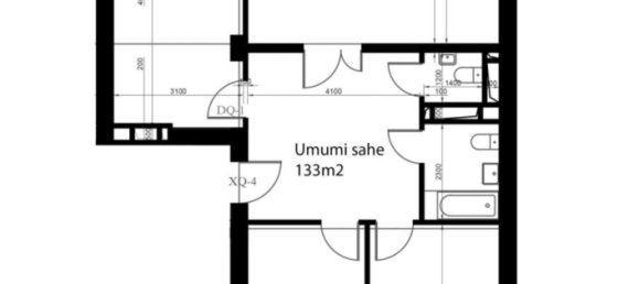 Apartamento de 3 dormitorios en Baku, Azerbaijan No. 1418 9