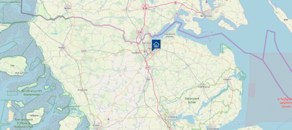 Квартира с 4 комнатами в Фленсбург, Германия № 308986 15