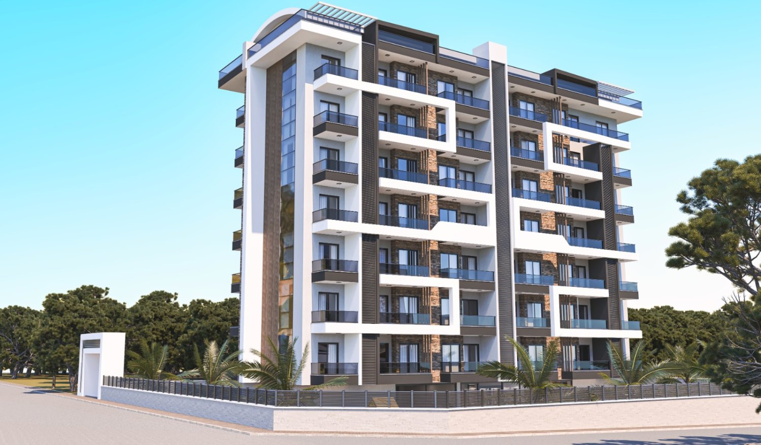 Appartement 1+1 à Alanya, Turkey No. 30982